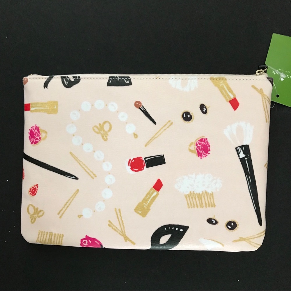 Kate Spade Steal Scene Gia Cosmetics Pouch Clutch - Picture 3 of 4